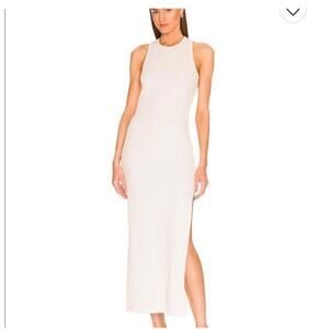 Women’s Weekend Stories White Dress Slit Dress Cross Cross Size Large L